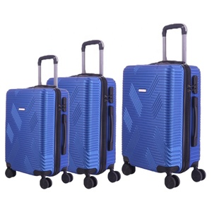 Ensemble de valises trolley modernes en fibre ABS, légères, étanches, à 8 roues, tailles 20, 24, 28 pouces, pour la vente en gros - Product Image 4