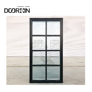 Doorwin Hurricane Impact Bulletproof Double Glazed Window With Customized Thermal Break Aluminum Fixed Window For House