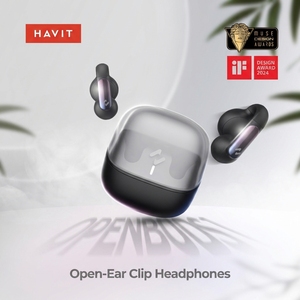 Havit TW980 Écouteurs Sportifs OWS Sans Fil à Clipser sur l'Oreille avec Réduction de Bruit Casque Bluetooth - Product Image 1