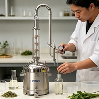 Alambic en cuivre de 100 L, distillateur commercial pour la production de whisky, de vodka, de brandy et d'alcool
