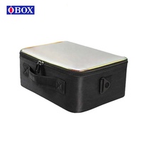 Usine directe Portable trousse de maquillage fermeture éclair séparateurs réglables étanche organisateur cosmétiques mallette de rangement cadeau pour dames