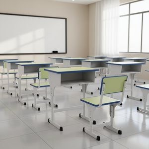 Ensemble de chaises et tables d'école ergonomiques, bureau d'école personnalisé et ensemble chaise-bureau pour adultes - Product Image 3