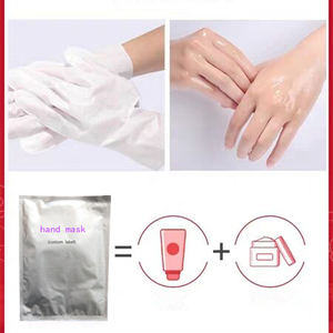 Masques pour les mains et les <span class=keywords><strong>pieds</strong></span> en noix <span class=keywords><strong>de</strong></span> coco <span class=keywords><strong>de</strong></span> beauté naturelle coréenne pour votre soin des mains, hydratant, blanchissant, exfoliant, masque pour les mains en forme <span class=keywords><strong>de</strong></span> gant - Product Image 3