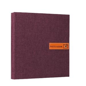 Venta al por mayor DIY hecho a mano 3 pulgadas 6 pulgadas Foto Registro Libro familia álbum Lino autoadhesivo se puede escribir PAPEL DE PVC fotos recuerdos - Product Image 6