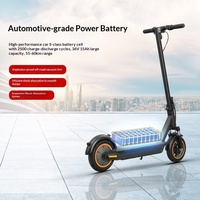Trottinette électrique tout-terrain pour adultes 500W 15Ah 120kg Pliable Suspension intégrale Alliage d'aluminium Autonomie 40-60km Batterie au lithium Vitesse maximale 31-40km/h