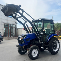 Tracteur agricole haute performance CE EPA 80HP Euro 5 4x4 WD diesel tout-terrain pour jardins et terres agricoles