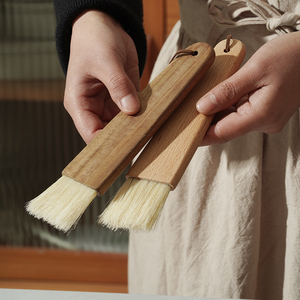 Cepillo <span class=keywords><strong>de</strong></span> madera natural para barbacoa, aceite, miel, <span class=keywords><strong>pan</strong></span>, pastelería, huevo, cepillo líquido, cerdas <span class=keywords><strong>de</strong></span> jabalí, molinillo <span class=keywords><strong>de</strong></span> granos <span class=keywords><strong>de</strong></span> café, cepillo <span class=keywords><strong>de</strong></span> limpieza, cocina - Product Image 4