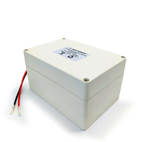 Batterie LiFePo4 à décharge profonde pour camping-car 24V 25.6V 6Ah Batterie au lithium pour stockage solaire Lumière LED avec boîtier de batterie