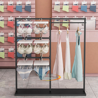 Vente en gros présentoir sur pied pour magasin de vêtements sous-vêtements présentoirs pour magasin