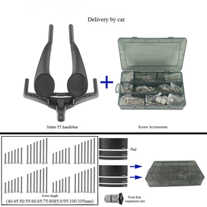 Guidon aérodynamique en fibre de carbone BXT pour <span class=keywords><strong>triathlon</strong></span> et contre-la-montre, adapté aux vélos de route - Product Image 6