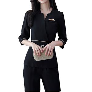 Abiti di bellezza ospedalieri alla moda e confortevoli infermieristica scrub medici set medici uniformi a maniche corte abiti dentali - Product Image 1