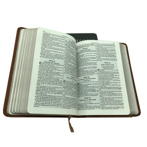 Trung Quốc giá rẻ da đen Bìa bible cuốn sách in Offset Fancy giấy bìa cứng nổi bề mặt hoàn thiện cho chương trình khuyến mãi - Product Image 4