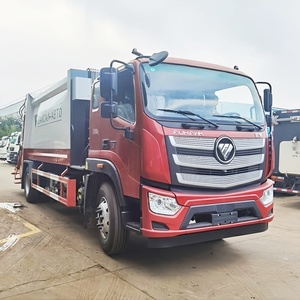 Camion Compacteuse à Ordures Foton 4x2 14m³ Prix Usine pour Déchets et Rifiuts - Product Image 3