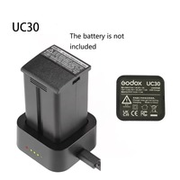 Chargeur USB C PD Godox UC30 (batterie non incluse) pour batteries de flash AD300Pro, AD200, AD200ProII, AD200Pro, WB29, WB30P, WB300P