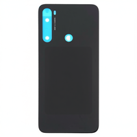 Coque arrière pour Redmi Note 8, noire, en PC, antichoc, sans support