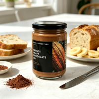 Étiquettes autocollantes personnalisées en vinyle imperméable CMYK pour chocolat, barres de chocolat, pots de confiture et emballages
