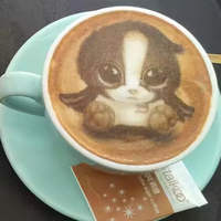 Imprimante à café EB-Pro 600 DPI Imprimante à latte art avec encre comestible Écran tactile Machine à café Logo Impression alimentaire Espresso