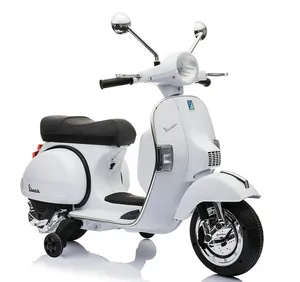 Motocyclette électrique pour enfants Vespa avec licence, jouets pour enfants