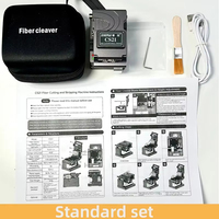 SIXIANTO CS21 2-in-1 Fiber Optic Cleaver with Thermal Stripper, Rechargeable High Precision Fiber Cutter With Fixtures