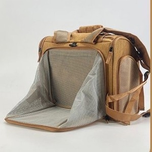 Expandable Foldable <b>Pet</b> Backpack - Car-Ready Travel <b>Carrier</b> for Small Dogs & Cats - Product Image 2