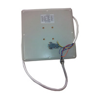 Lecteur-graveur de cartes d'accès RFID UHF longue portée 5M, matériau ABS, fréquence 860-960 MHz, prend en charge RS232 Wi-Fi Wiegand