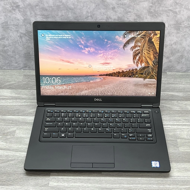 For Dell Latitude E5490 with Intel Core I5-8th 8GB Ram 256GB SSD 14 Inch Windows 10 English Keyboard 16:09 Screen Ratio Portable