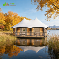 Cabanes de vacances en plein air avec terrasse, hôtels de villégiature, maisons préfabriquées en acier, hôtel familial, lodge, tente avec salle de bain