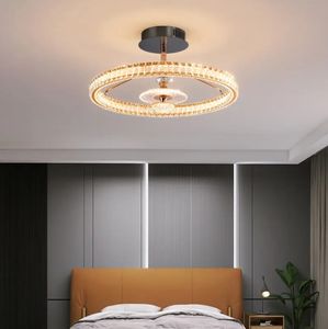 Lámpara de techo de cristal de lujo inteligente de alta calidad, luz LED moderna para el hogar, luces de araña - Product Image 2