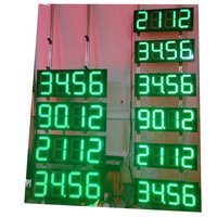 IP65 distributore di benzina led prezzo segno digitale controllo APP mobile wifi led cambio prezzo per stazione di servizio