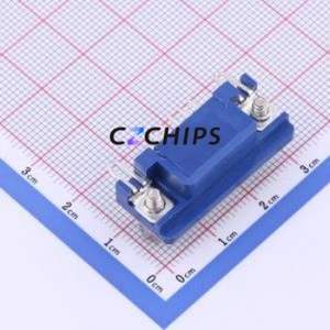 KH-HDR15P-F3.08 D-Sub/VGA Connector Bent Lead Through Hole Connector High Density D-Sub Female 15P Right Angle Insert - Product Image 2