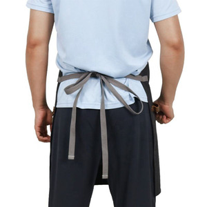 Delantal de trabajo de algodón de lona de cuero curtido vegetal de alta calidad para artistas femeninas, salones de belleza para hombres, baristas, panaderos - Product Image 4