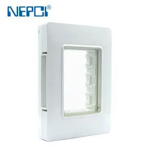 wall surface mount waterproof box for outlet socket and switch keystone jack F connector and usb XJY-QB-41 NEPCI