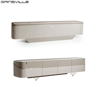 Meuble <span class=keywords><strong>TV</strong></span> flottant avec plateau en marbre, meuble de maison, meuble <span class=keywords><strong>TV</strong></span> moderne de luxe italien pour salon - Product Image 3