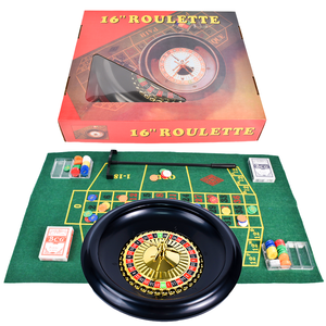 <span class=keywords><strong>Ruleta</strong></span> Rusa de 16 Pulgadas, Juego de <span class=keywords><strong>Casino</strong></span> para Fiestas de Adultos, Venta Directa de Fábrica - Product Image 1