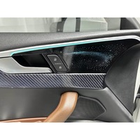 Autowellus Lumière Ambiante Dynamique Premium pour Audi A4 A5 B9 B9.5 2017-2024, Lampe d'Ambiance LED Intérieure, Contrôle par Application sur Écran