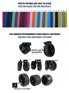 Chariot pliant robuste de haute qualité, portable, réglable en hauteur sur 4 positions, avec auvent, idéal comme chariot de vendeur pour <span class=keywords><strong>le</strong></span> shopping - Product Image 6