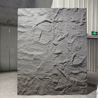 Panneaux muraux en pierre artificielle en polyuréthane légers et bon marché, panneaux muraux en pierre 3D en PU, imperméables pour les murs