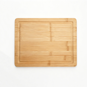 Planche à découper en <span class=keywords><strong>bambou</strong></span> avec rainure pour les jus, planche à découper en grain de bois transversal, plateau de service pour la cuisine - Product Image 3