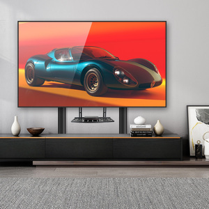 HILLPORT 40-80 <strong>Inch</strong> Desktop <strong>TV</strong> Stand Floor <strong>Bracket</strong> Support Monitor Mounting Arm - Product Image 5