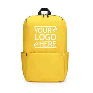 حار بيع جديد خفيفة الوزن حقيبة ظهر عادية مخصص شعار سعة كبيرة المحمولة الطالب المدرسية حقيبة المدرسة للأطفال