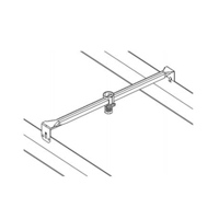 Divers supports muraux à base pliante télescopique Boîte de plafond ronde réglable Boîte électrique de suspension de barre de sortie