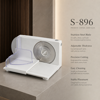 Machine à couper le fromage électrique 150W, trancheuse à épaisseur réglable pour la cuisine à domicile, design compact, lame en acier inoxydable, OEM