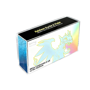 Expositor de <span class=keywords><strong>Tienda</strong></span> para Entrenador Élite de Pokémon Scarlet Violet, Mega Charizard, Resistente a los Rayos UV, Ligero, Prismatic SPC Evolutions - Product Image 2