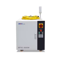 Sumber Laser Serat Daya Tinggi MAX MFSC 1500w 2000w 3000w 6000w 12000w CW Sumber Daya Laser Serat Peralatan Laser Suku Cadang