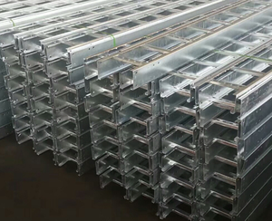 Bandeja Portacables de Aluminio de 300x150mm, Resistente a la Corrosión, Acabado de Acero Galvanizado, Grosor de 0.7-3.0um, 60 Piezas - Product Image 6