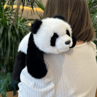 Peluche mignonne Raton Laveur et Panda Rouge, Coussin long en forme de Raton Laveur, Animal en peluche, Coussin de corps, Peluches douces Kawaii, Compagnon de nuit