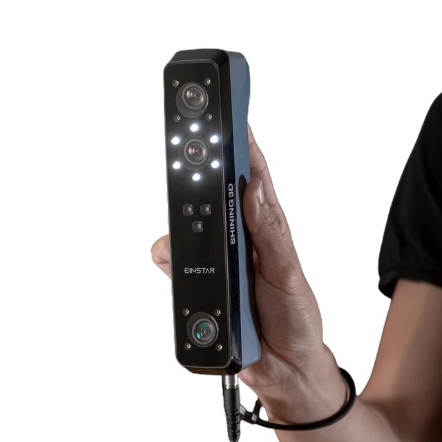 Shining 3D Einstar Detail-Oriented Enhancement Support Scanning Hair and Body up to 14FPS Scanning Speed Handheld 3D Scanner
