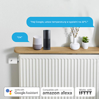 Venta caliente Telin TL10 Válvula de radiador termostática programable WIFI inalámbrica TRV para calefacción por suelo radiante