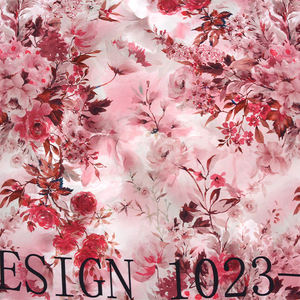 Kain Chiffon Cetak Safa <span class=keywords><strong>Textile</strong></span> Desain <span class=keywords><strong>Floral</strong></span> Digital Custom Kain Chiffon Satin Halus untuk Gaun Kain <span class=keywords><strong>Floral</strong></span> - Product Image 6