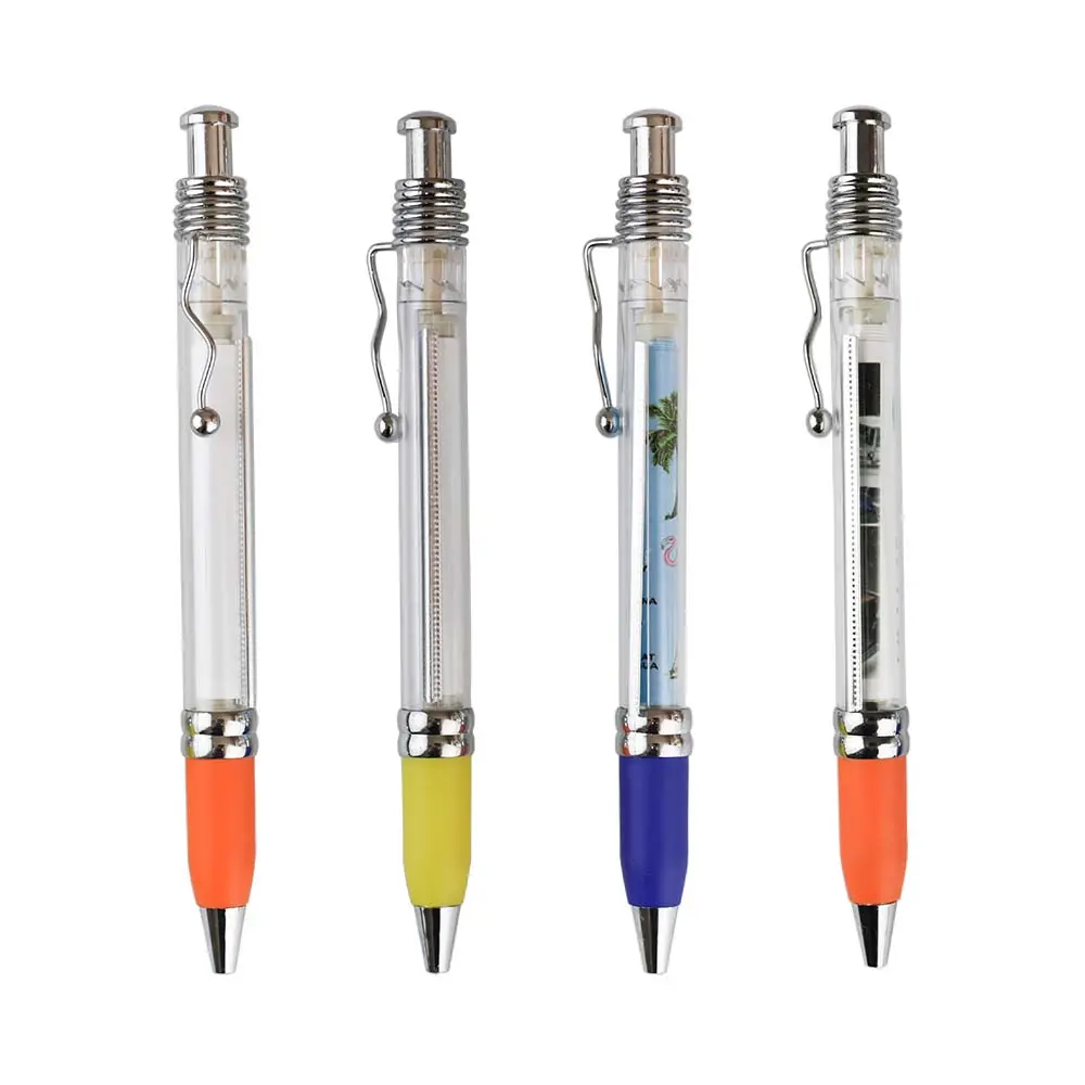 प्रचारक उपहार के लिए जेमफुलली वैयक्तिकृत सब्लिमेशन लेखन विज्ञापन बैनर पेन प्लास्टिक लोगो पेन